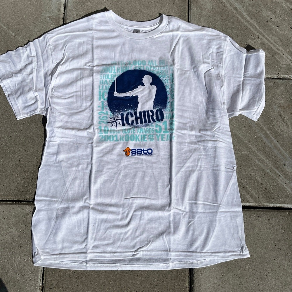 Ichiro T-Shirt 2001 Rookie Year Sato